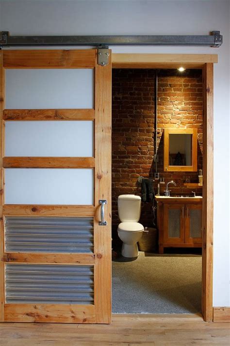 Sliding Barn Doors That Bring Rustic Beauty To The Bathroom Decoist