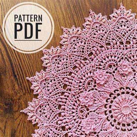 Printable Free Crochet Doily Patterns With Written Instructions