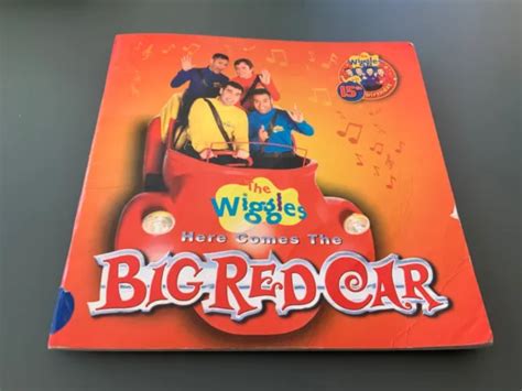 The Wiggles Here Comes The Big Red Car Pb 2006 Rare Book 1800