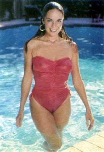 Catherine Bach Transparent Swimsuit 8x10 Picture Celebrity Print EBay