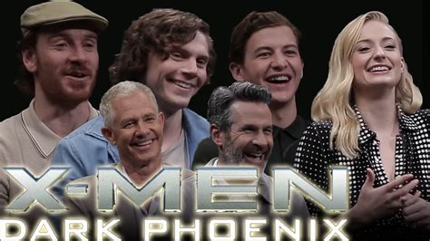 X Men Dark Phoenix Cast Interview Youtube