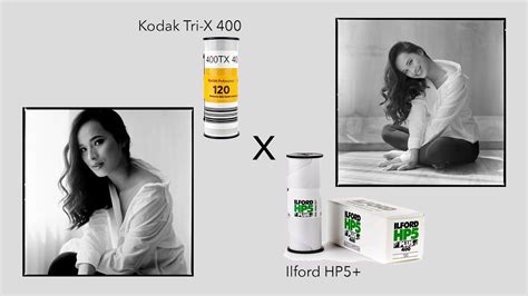 Ilford Hp5 Vs Kodak Tri X 400 With Paula Andreas On Hasselblad 500cm Youtube