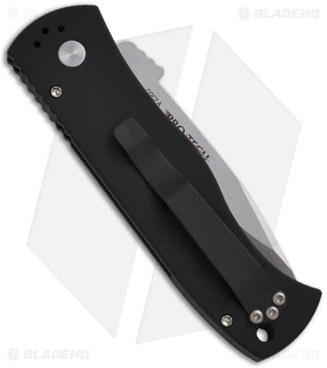 Emerson Protech Cqc7 A Spear Point Automatic Knife Solid Black 325