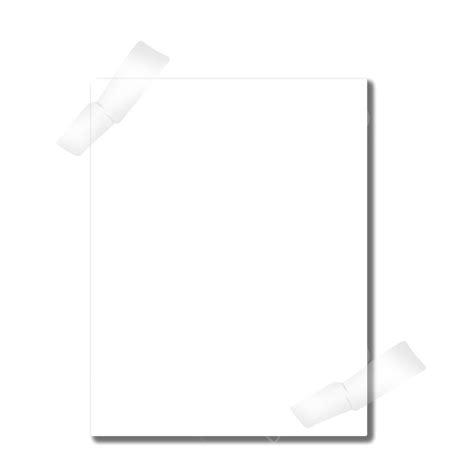 Polaroid Tape Png Transparent Polaroid Frame Aesthetic Photo Png With
