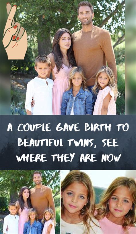 A Couple Gave Birth To Beautiful Twins See Where They Are Now In 2020