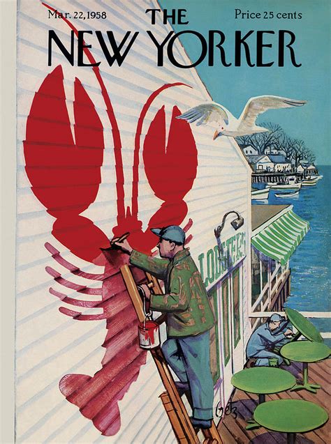 Great savings & free delivery / collection on many items. The New Yorker Cover - March 22nd, 1958 by Arthur Getz
