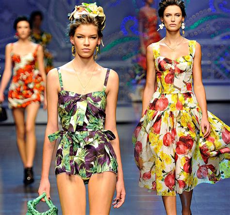 Dolce And Gabbana Spring 2012 Pattern Observer