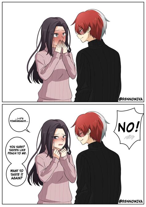 Shoto And His Wife Momo Have A Beautiful Night Of Sex 😍😍 R Todomomo