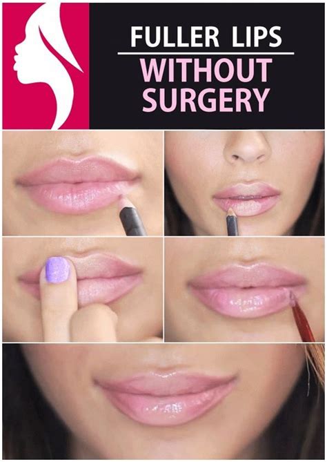 Fuller Lips Without Having Surgery Beauty Tips Magazine Lips Fuller