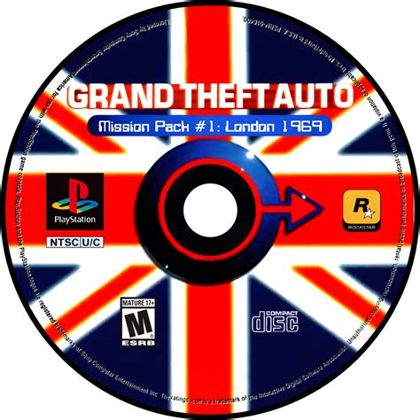Filegrand Theft Auto Mission Pack 1 London 1969 Ps1 Canadapng