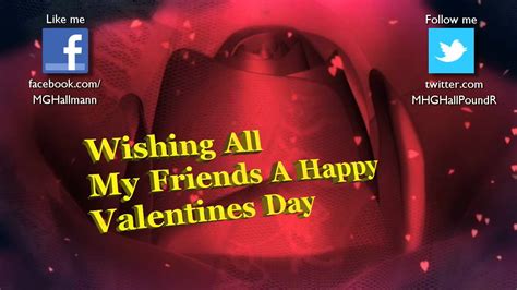 Valentines day poems for friends and family are in demand. Valentines Day Card For My Friends and Family - YouTube