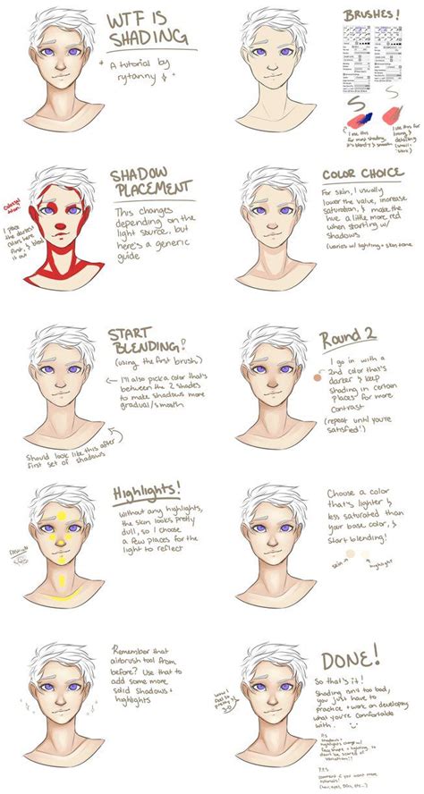 Wtf Is Shading How To Shade Skin By Rytanny Digital Body Pose Shade