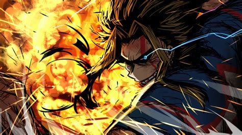 All Might Wallpaper 1920x1080 Night Wallpapers For 4k