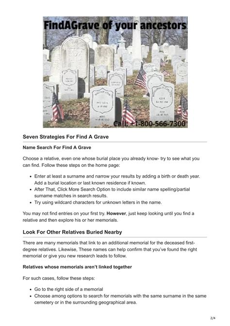 Ppt Find A Grave 7 Strategies For A Successful Grave Search