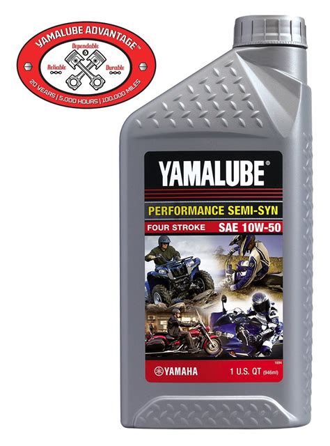 That means it does a better job of reducing wear and holds up better under extreme use. Yamalube Semi-Synthetic Sport Engine Oil | 20% ($7.00) Off ...