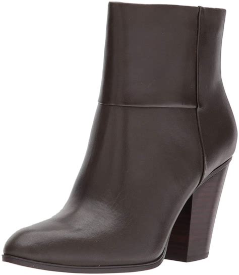 nine west footwear women s hollie leather ankle boot boots women shoes ankle boot