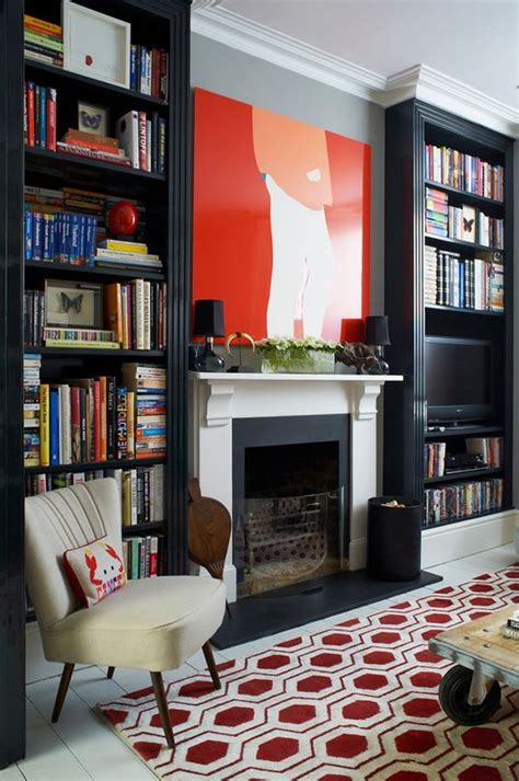 14 Cozy Library Fireplaces Wed Love To Come Home To Library