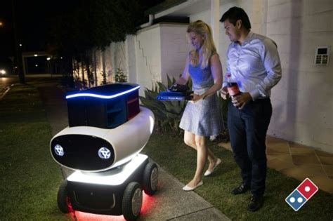 Dominos To Trial Robots For Pizza Delivery