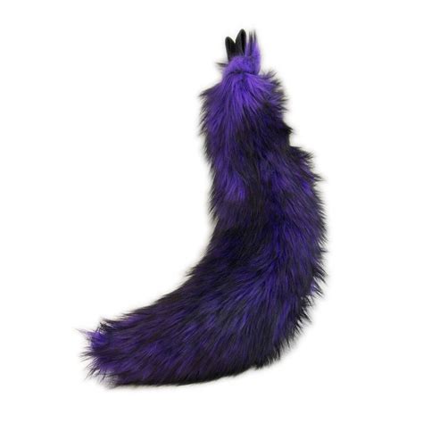 Pawstar Mini Wolf Tail Realistic Plush Costume Fox Animal Etsy