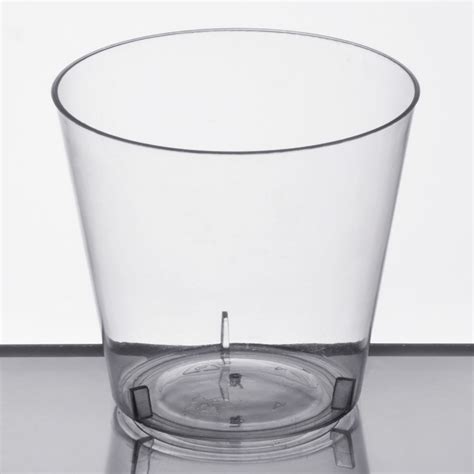 Choice 1 Oz Clear Plastic Shot Glass 50 Pack