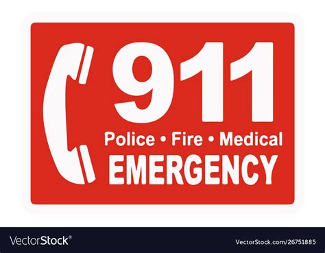 A serious situation or occurrence that. 911 emergency call phone icon Royalty Free Vector Image