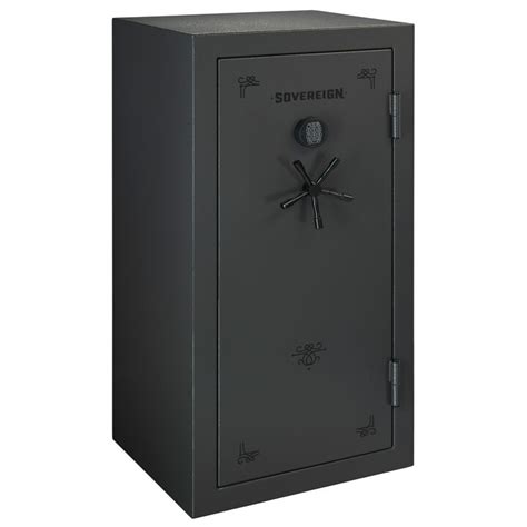 Stack On Sovereign Gun Safe 59 Tall 36 Gun Waterfire Rated Gray W
