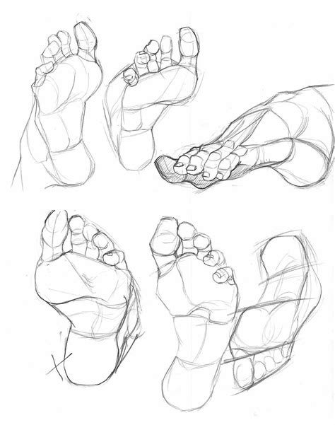 Artstation Foot Draw Pencil Seungyeop Lee