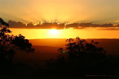 Free Download Hd Wallpaper Sunset Bathurst Australia Nature Dusk