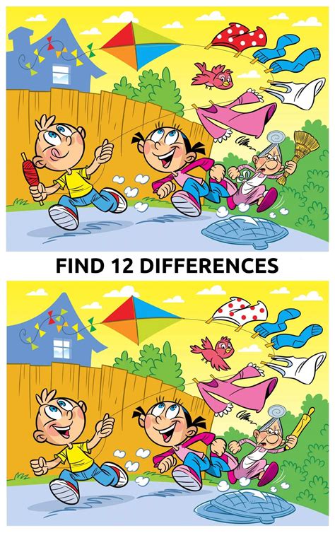 Find Differences Printable I Also Printed Out This