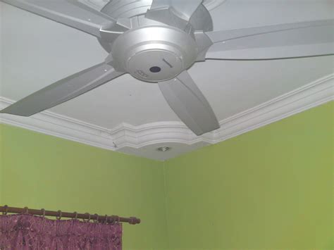 My ceiling fan decided to obey the law of gravity. INDAH CAHAYA ENTERPRISE: Plaster Ceiling L Box With ...