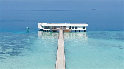 The Worlds First Underwater Hotel Villa Opens In The Maldives
