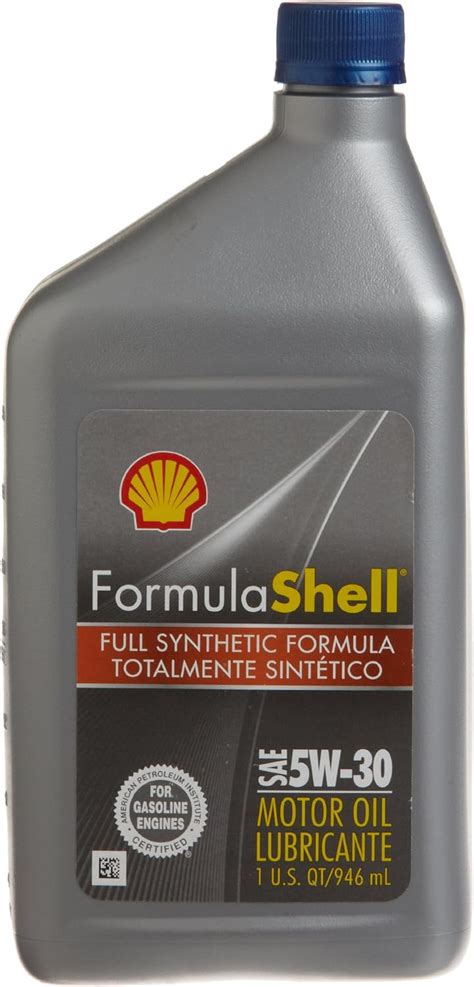 Formula Shell Full Synthetic 5w 30 Motor Oil 1 Quart Case