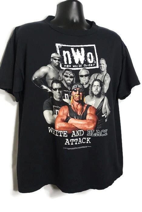 1998 Nwo Hulk Hogan Vintage T Shirt Wcw Wrestling Hollywood Hogan