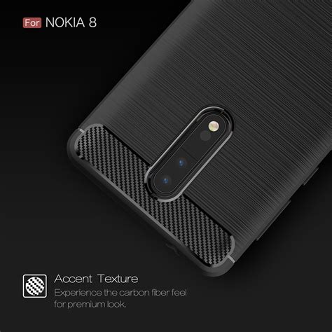 Buy Tpu Case For Microsoft Nokia8 Carbon Fiber Cover