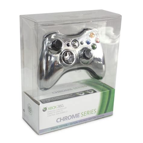 Xbox 360 Wireless Controller Chrome Silver