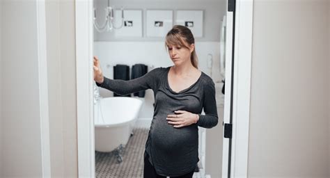 Pregnant And Can T Go To The Bathroom Bathroom Poster