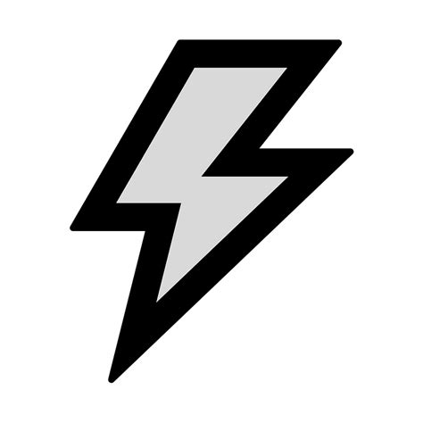 Thunderbolt Icon Free Download Transparent Png Creazilla