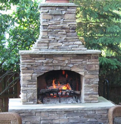 Outdoor Fireplace Kits Wood Burning Home Decor