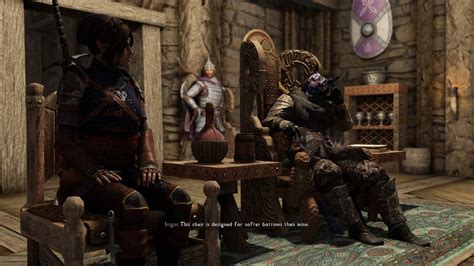Jarl Sitting Animation Replacer Skyrim Special Edition Mod