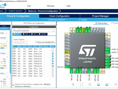Advanced Motor Control With Stm32