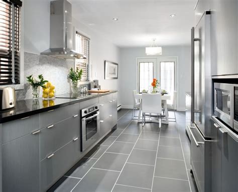 40 Romantic And Welcoming Grey Kitchens For Your Home