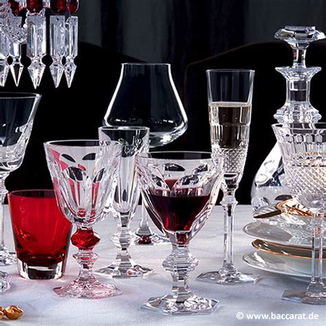 Baccarat The Harcourt 1841 Crystal Glass With Its Striking Red Detail Brings A Splash Of