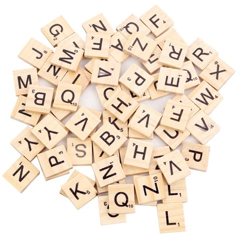 Buy Beyond Dreams 100 Scrabble Wooden Letter Tiles Alphabet Letters