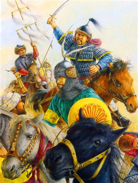 Pin On Mongol War Art