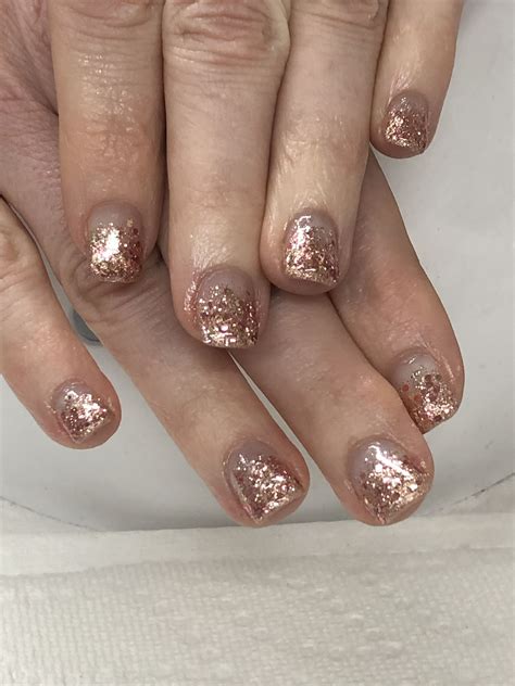 Rose Gold Ombré French Gel Nails Light Elegance Cheers From Down Under