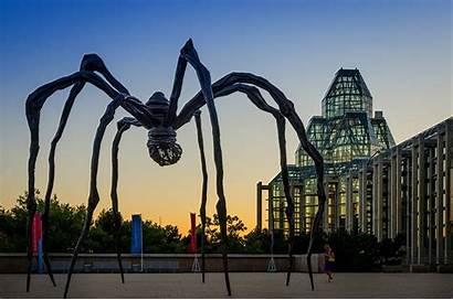 Canada National Spider Sculpture Maman Ottawa Museum