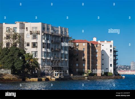 Art Deco Apartments Kirribilli Sydney Australia Stock Photo Alamy