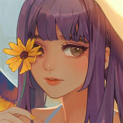 Sunflower Fuwa ♥ On Artstation At Artwork