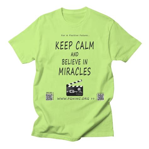 198 Keep Calm And Believe In Miracles Fgn Inc Online Shop