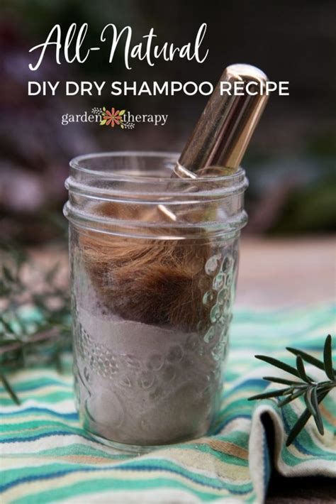 Diy Dry Shampoo Natural Recipe With Rosemary And Lavender Garden